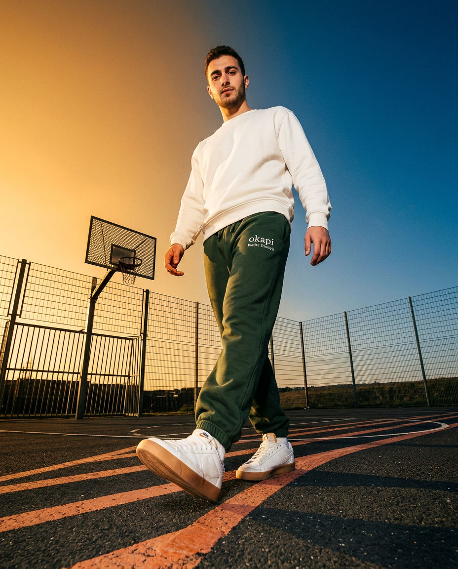 Okapi Green Rainfall Pant