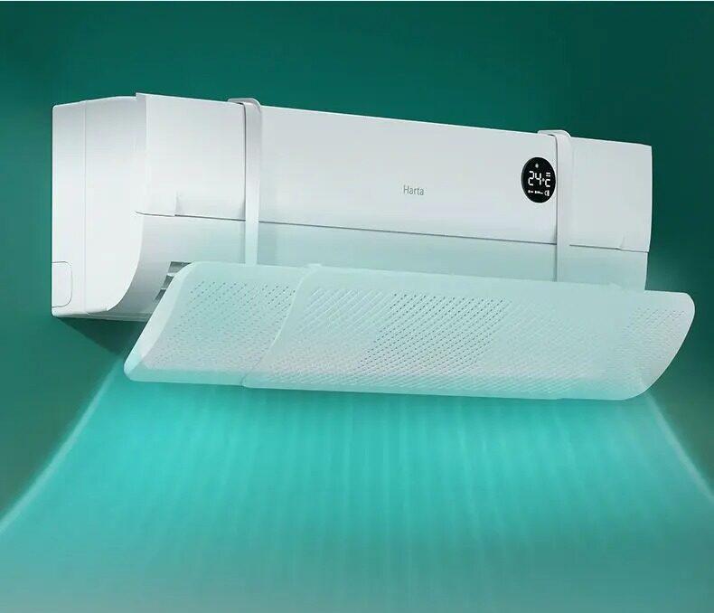 Air Conditioner Wind Deflector – White