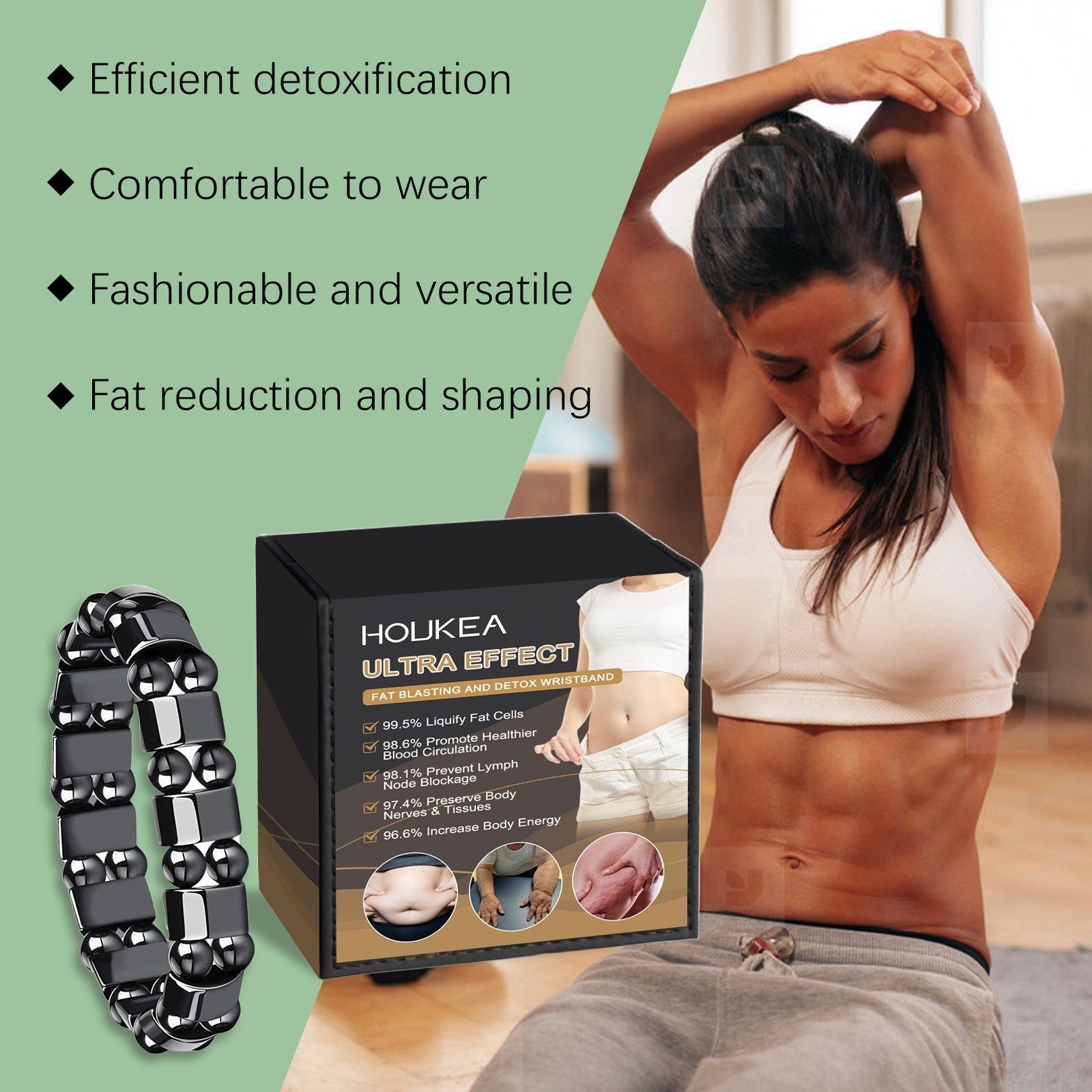 Boost Your Body Care with Magnetic Bracelets, Improve Circulation & Fat Loss ,1pcs
