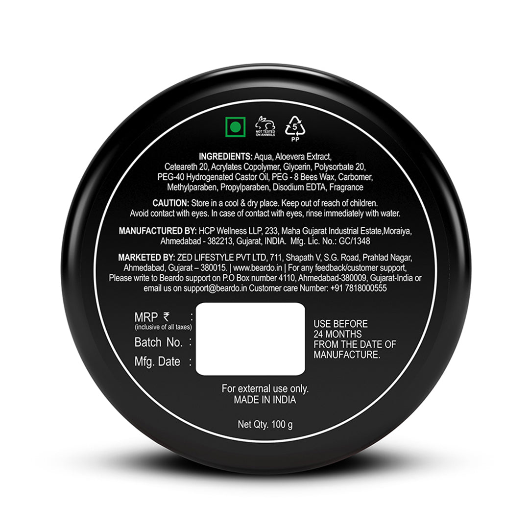 Beardo Strong Hold Wax 50g