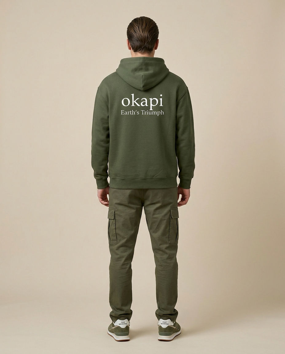 Okapi Green Canopy Hoodie