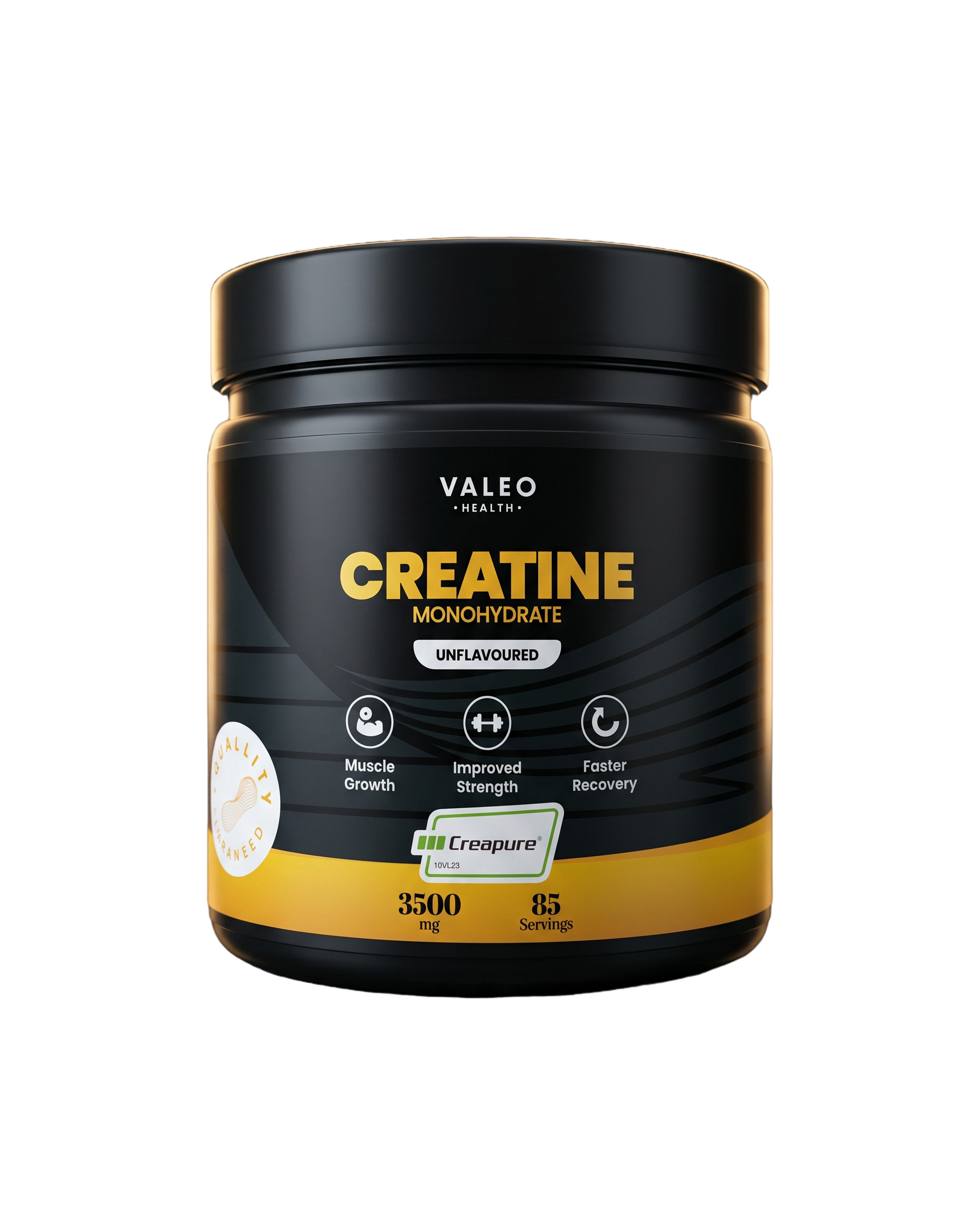 Valeo Creatine Monohydrate Powder 300g, 85 Servings