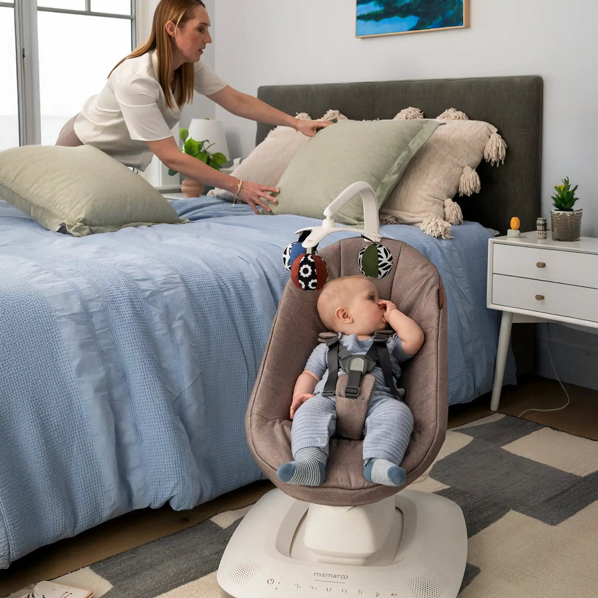 UPPAbaby Mamaroo Jake Charcoal Mélange