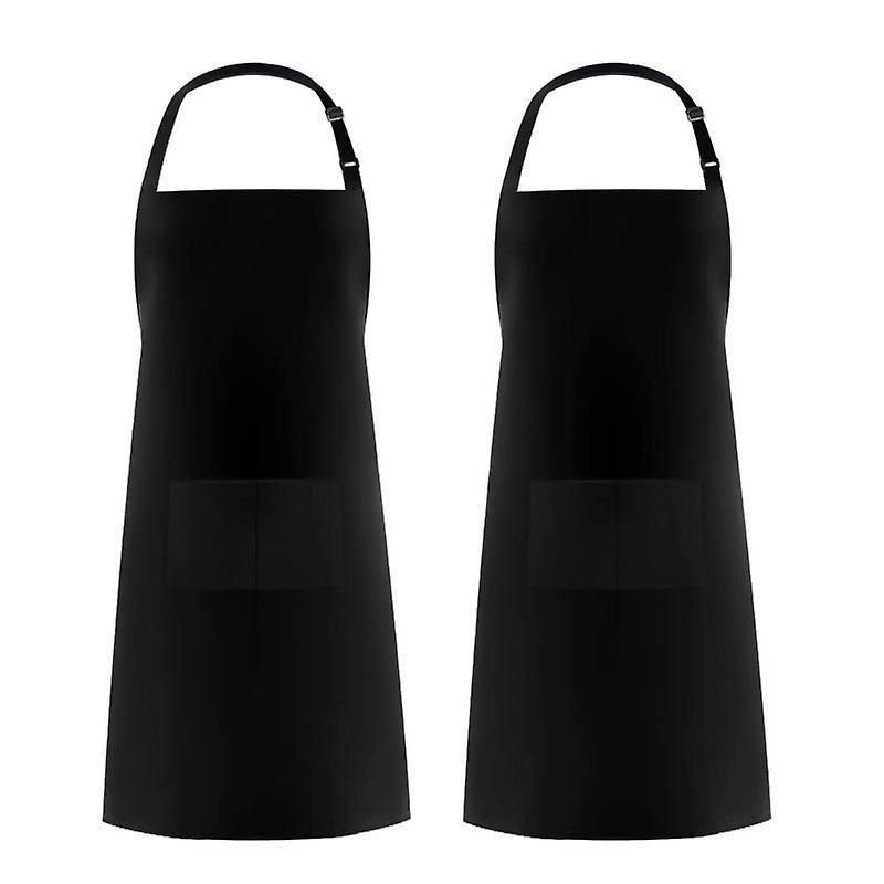 2pcs Premier Ladies/womens Colours Bip Apron With Pocket / Workwear zxin