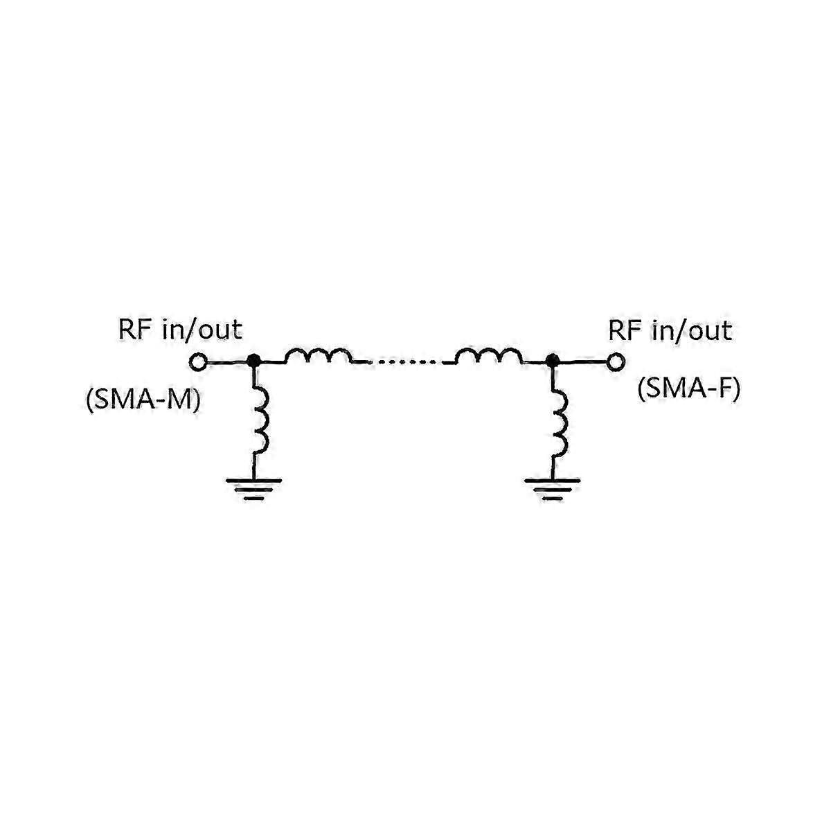 144MHz 2 Meter Bandpass Filter With SMA Connector 50 Ohm