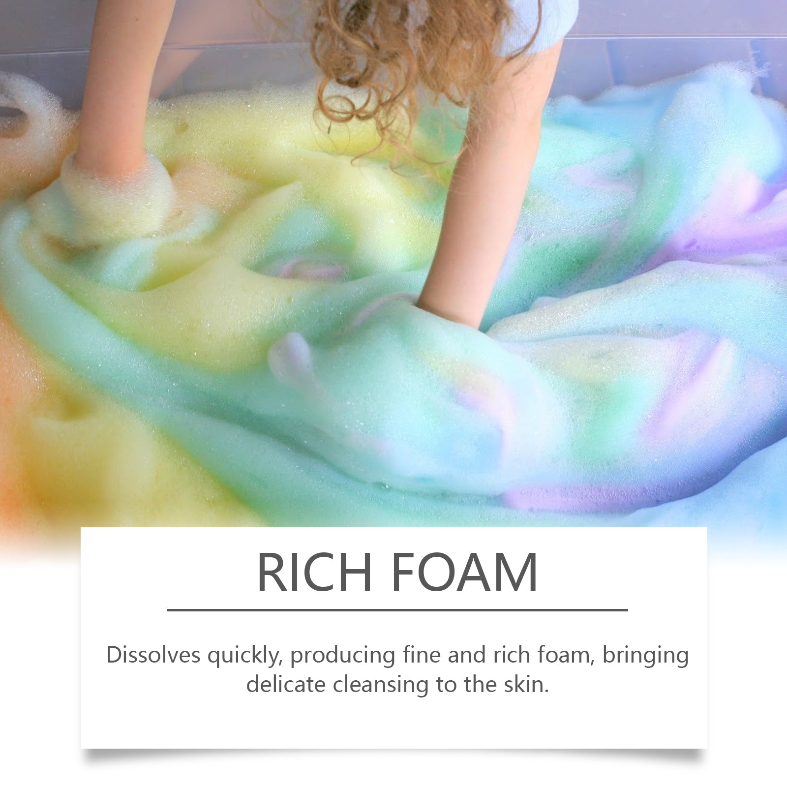 Christmas Colorful Bath Ball, Body Care, Relaxing Bubble Shower, Moisturizing, Long-Lasting Fragrance ,180g