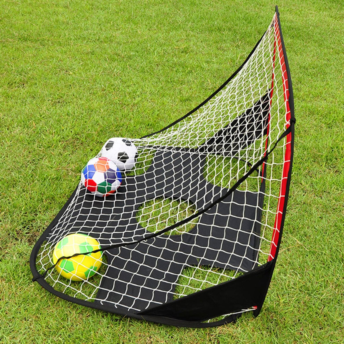 Mini Soccer Goal Portable Football Target Net With Carry Bag Outdoor Garden Game Kids Sport Toy Gift