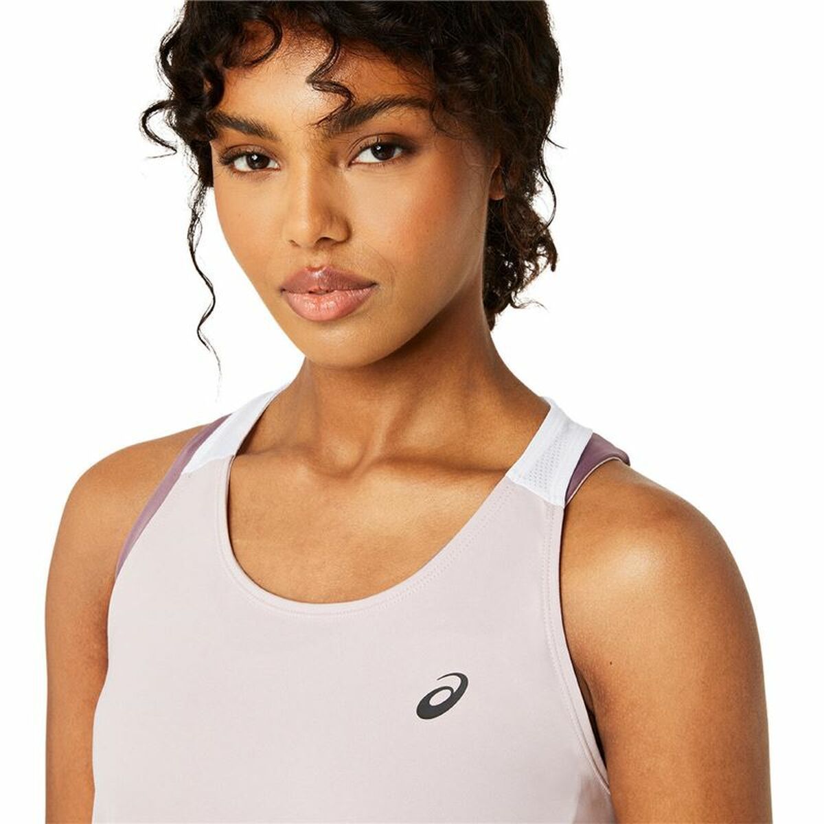 قميص بدون أكمام للنساء Asics Court Tank Tennis Pink
