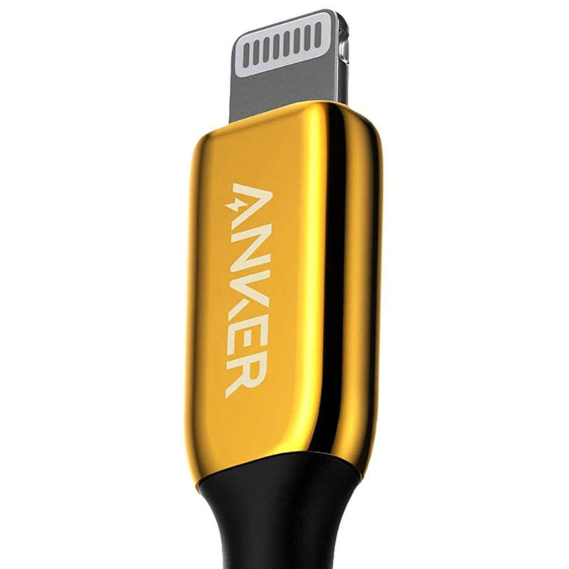 Anker PowerLine+ III USBC to Lightning Cable 6ft, Golden
