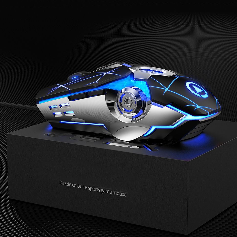 LED Optical PC Computer Wireless Rechargable Mouse For Gamping Competion