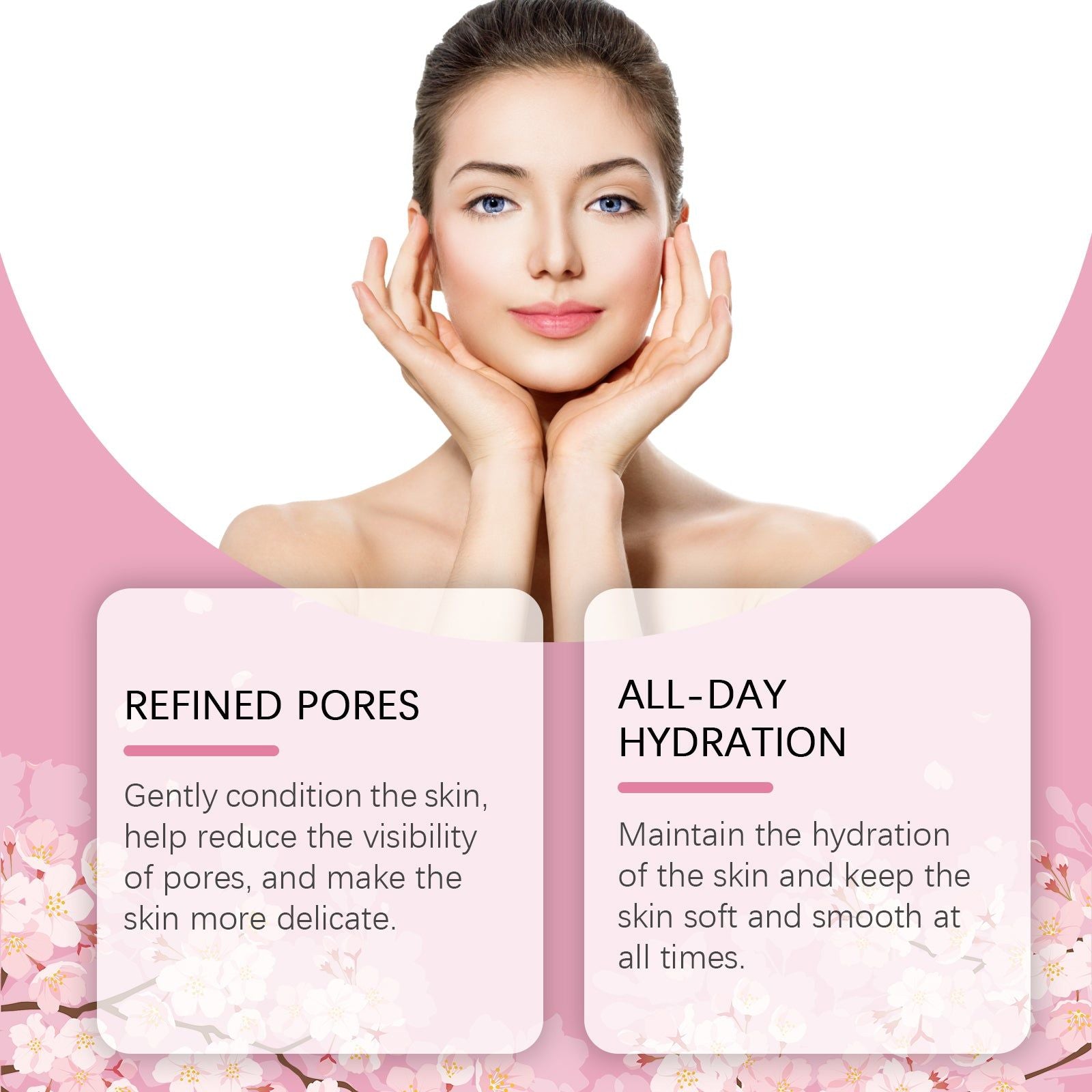 Cherry Blossom Hydrating Toner, Moisturizing, Brightening, Skin Refresh, Glow ,100ml