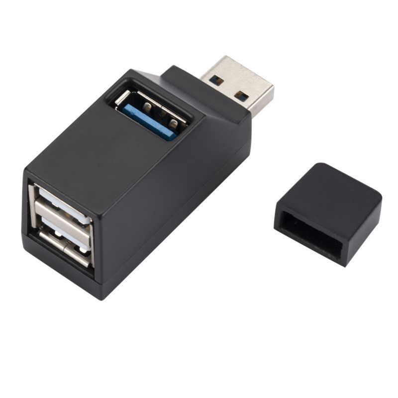 Mini USB 2.0 3.0 HUB Adapter Extender High Speed Splitter Plug and Play