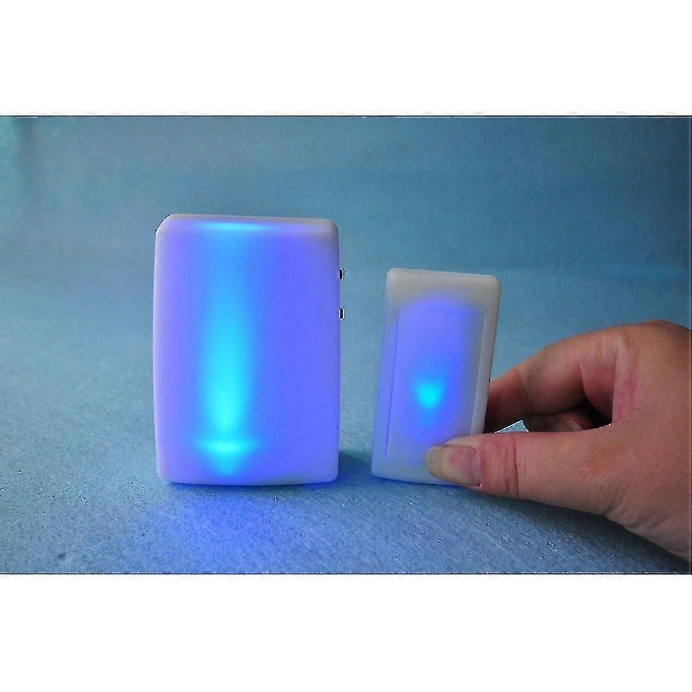 Wireless Flash Music Doorbell for Elderly and Hearing Impaired