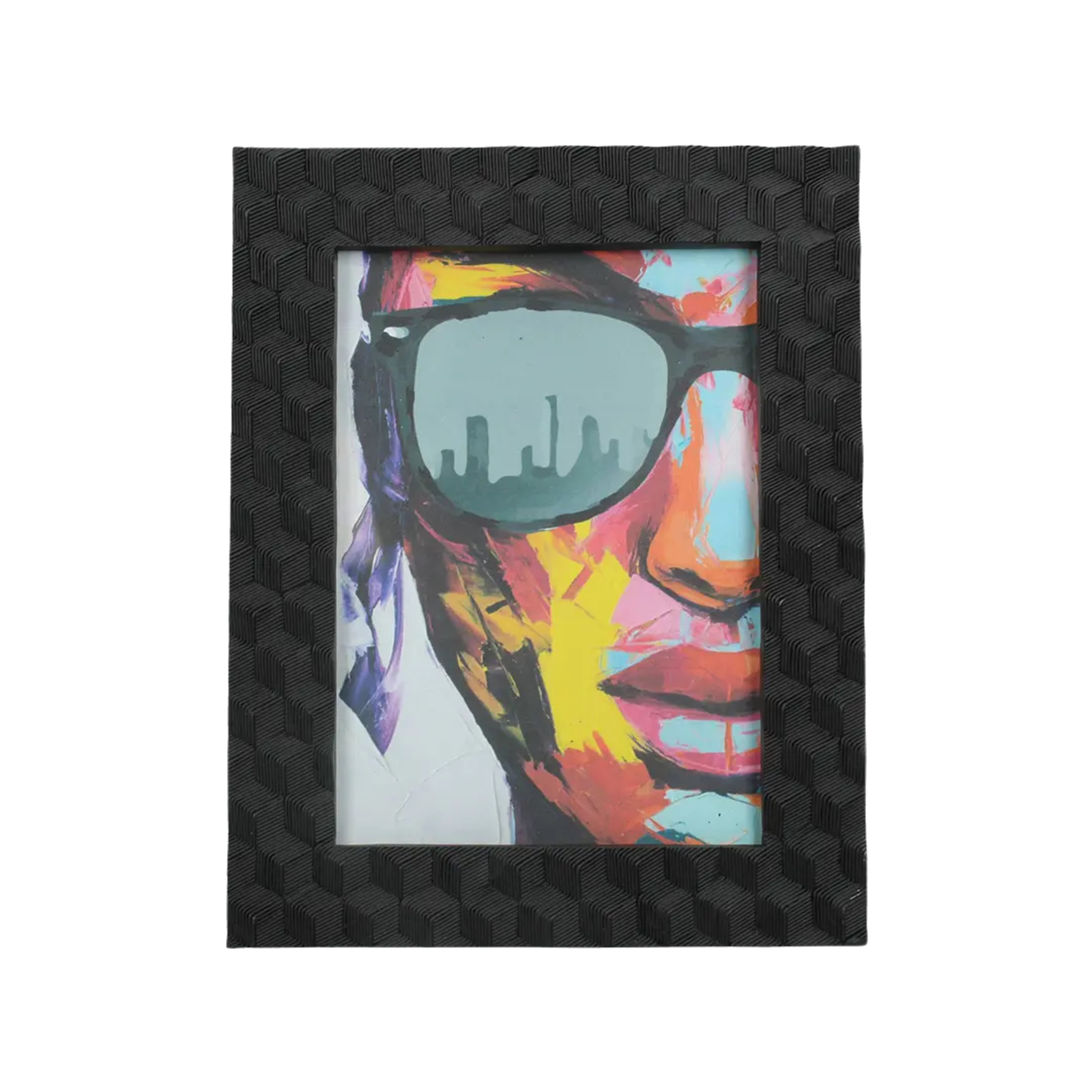 Photo Frame Street Art Black 13x18cm
