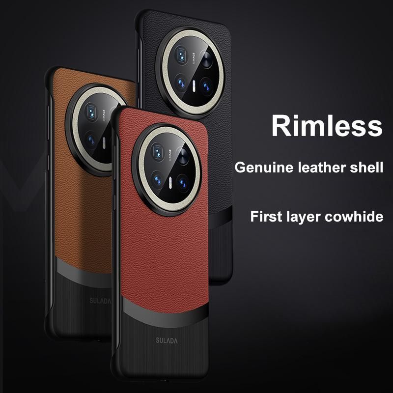 Leather Hybrid PC Case For Huawei Mate 70