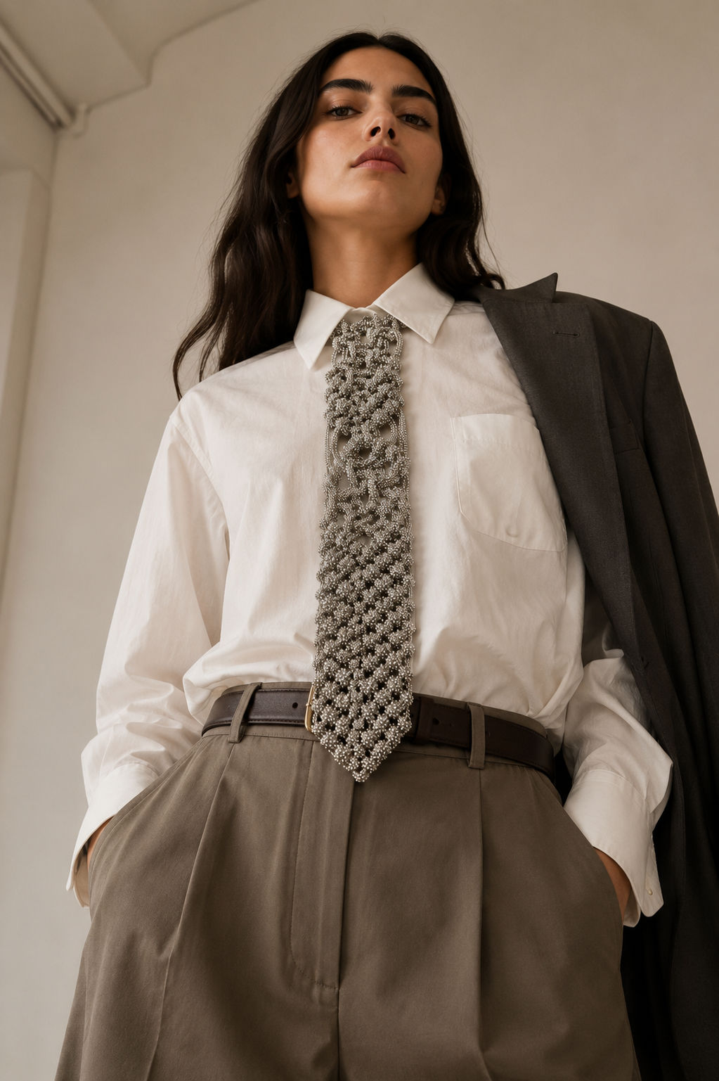 Knots by nada Knot a Tie - Silver