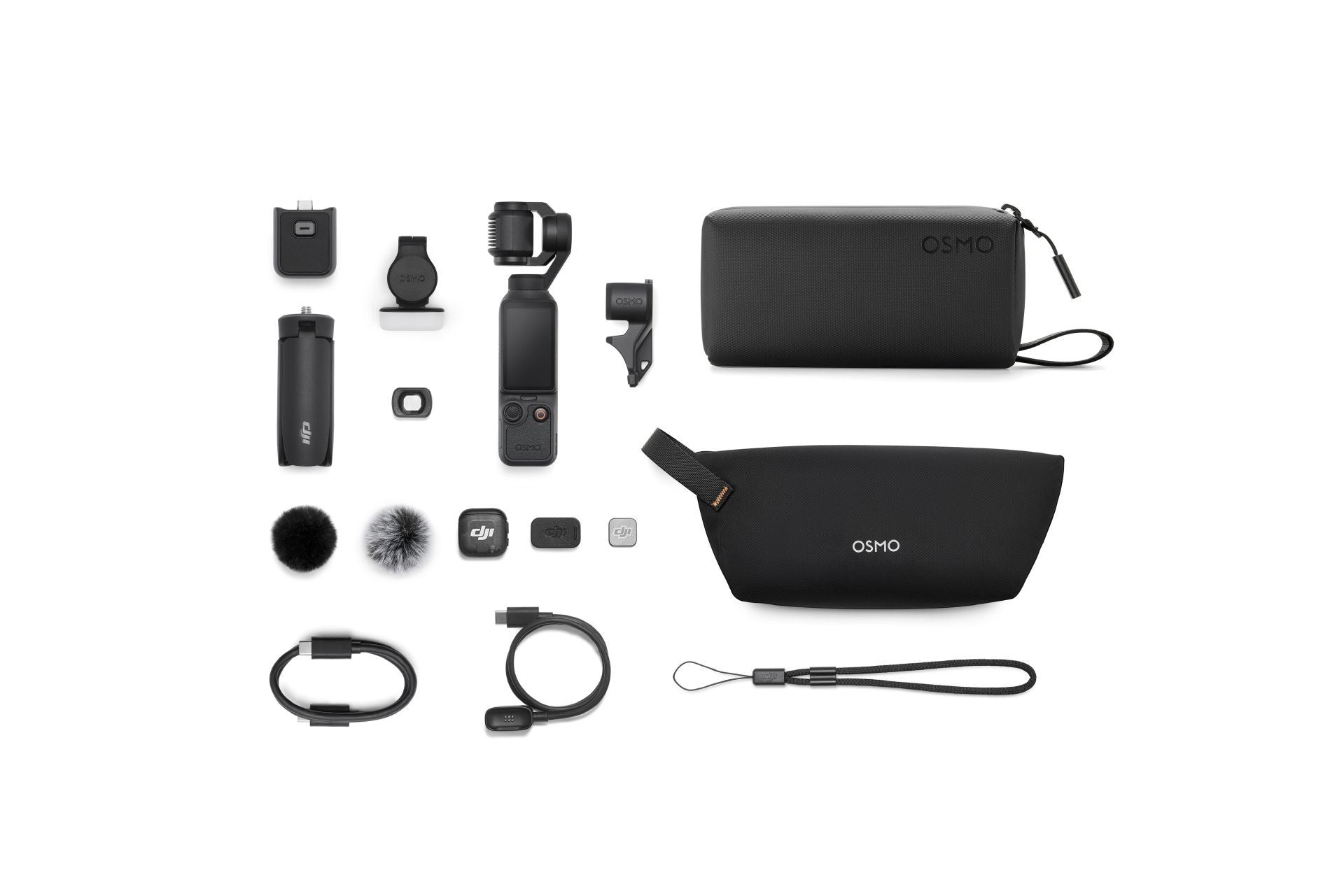 DJI Osmo Pocket 4 Creator Combo Handheld Gimbal Camera, 1" CMOS, 4K/240fps, 107GB Storage, Creator Kit