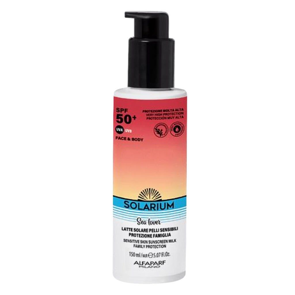 Solarium SPF50+ Face & Body Sunscreen Milk For Sensitive Skin 150ml