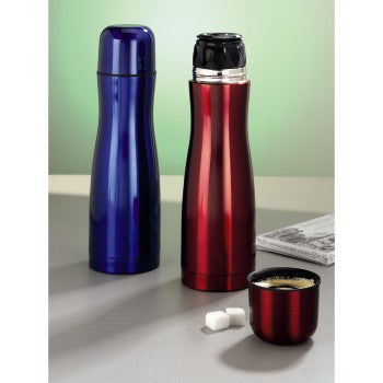 XAVAX 111334 "Birillo 0.5" Vacuum Bottle, red