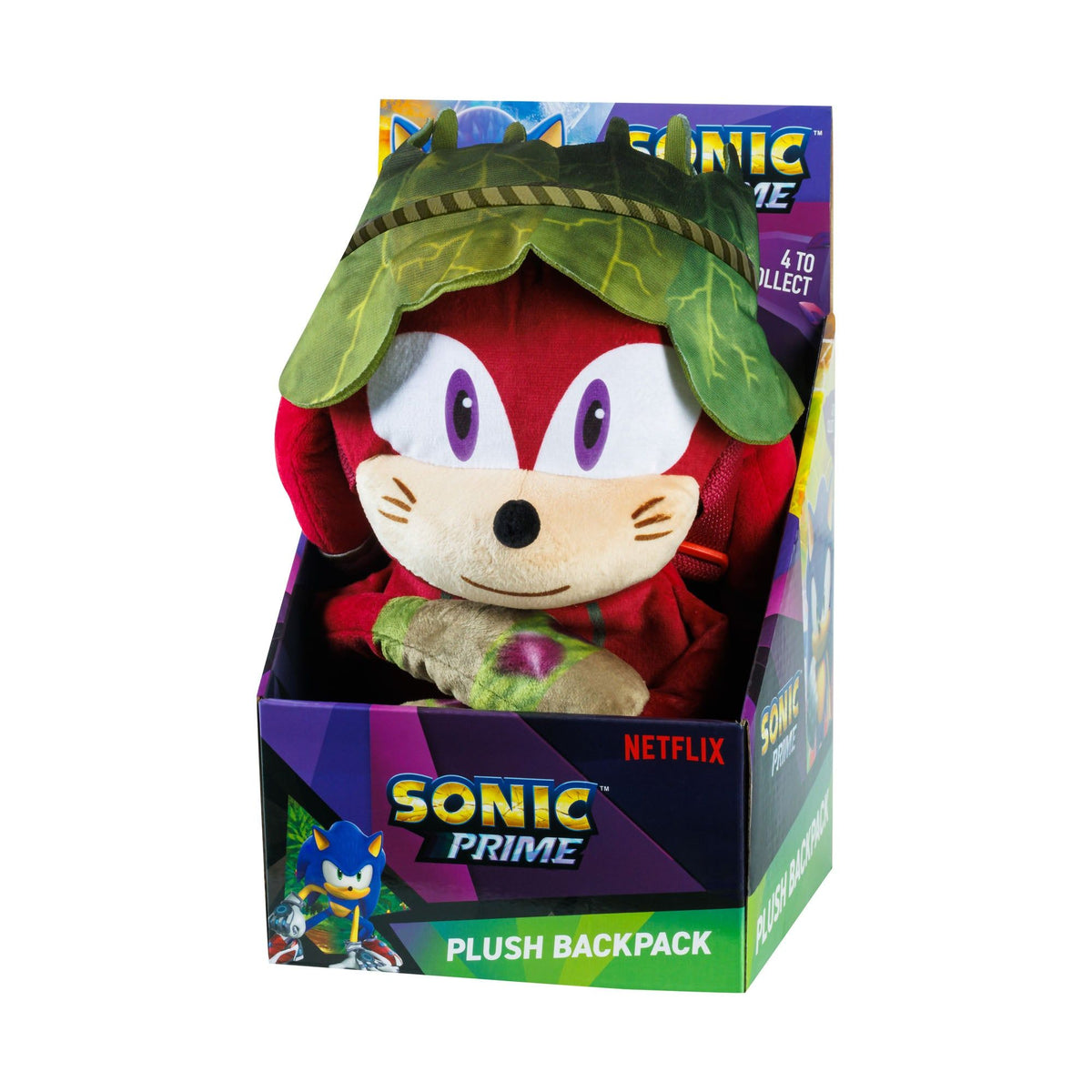 Sonic 12-Inch Plush Toy Backpack