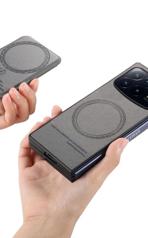Twill Fabric Leather Skin Phone Case For Xiaomi Mix Fold 4