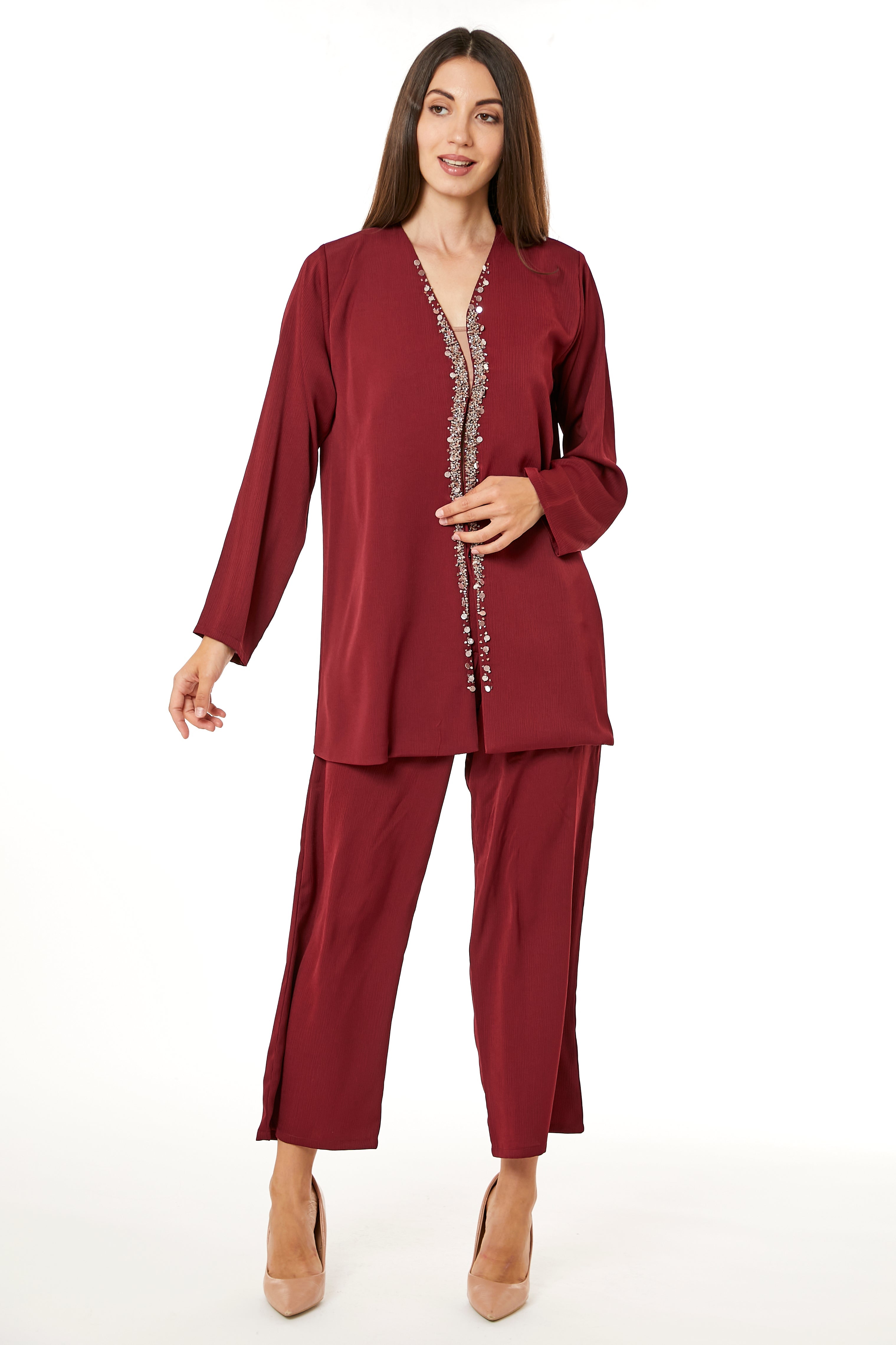 Red Zoom Top and Pants Set