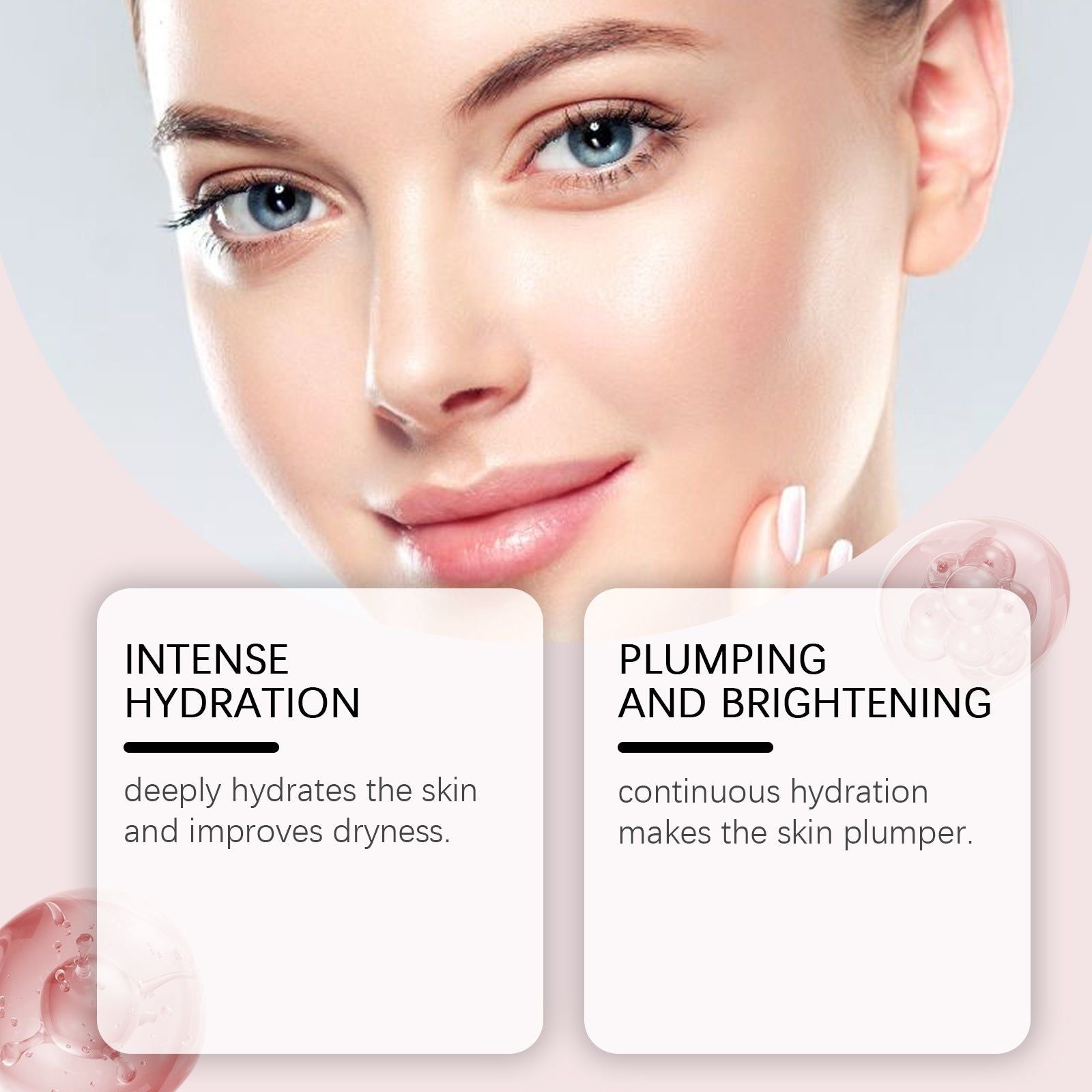 Deep Hydrating Facial Mask, Moisturizing Skin Care, Brightening & Pore Smoothing ,4pcs