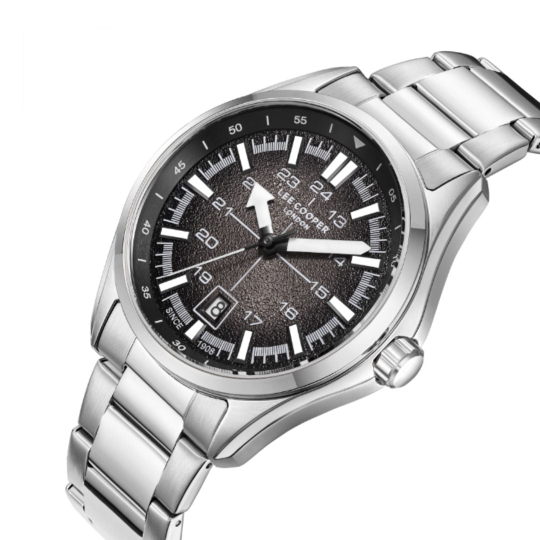 Lee Cooper Men's Analog Black Dial Watch, Lc08200.350