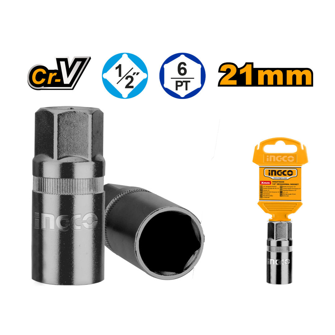 INGCO 1/2" Spark Plug Socket, 50BV30