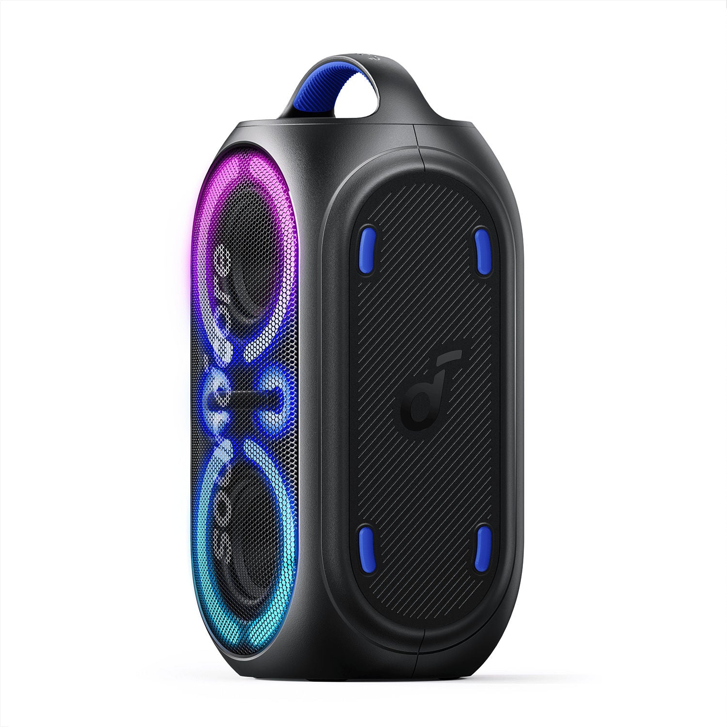 Anker Soundcore Rave Party 2 Portable Bluetooth Speaker, Dual Drivers, LED Light Show, 24H Playtime, Black