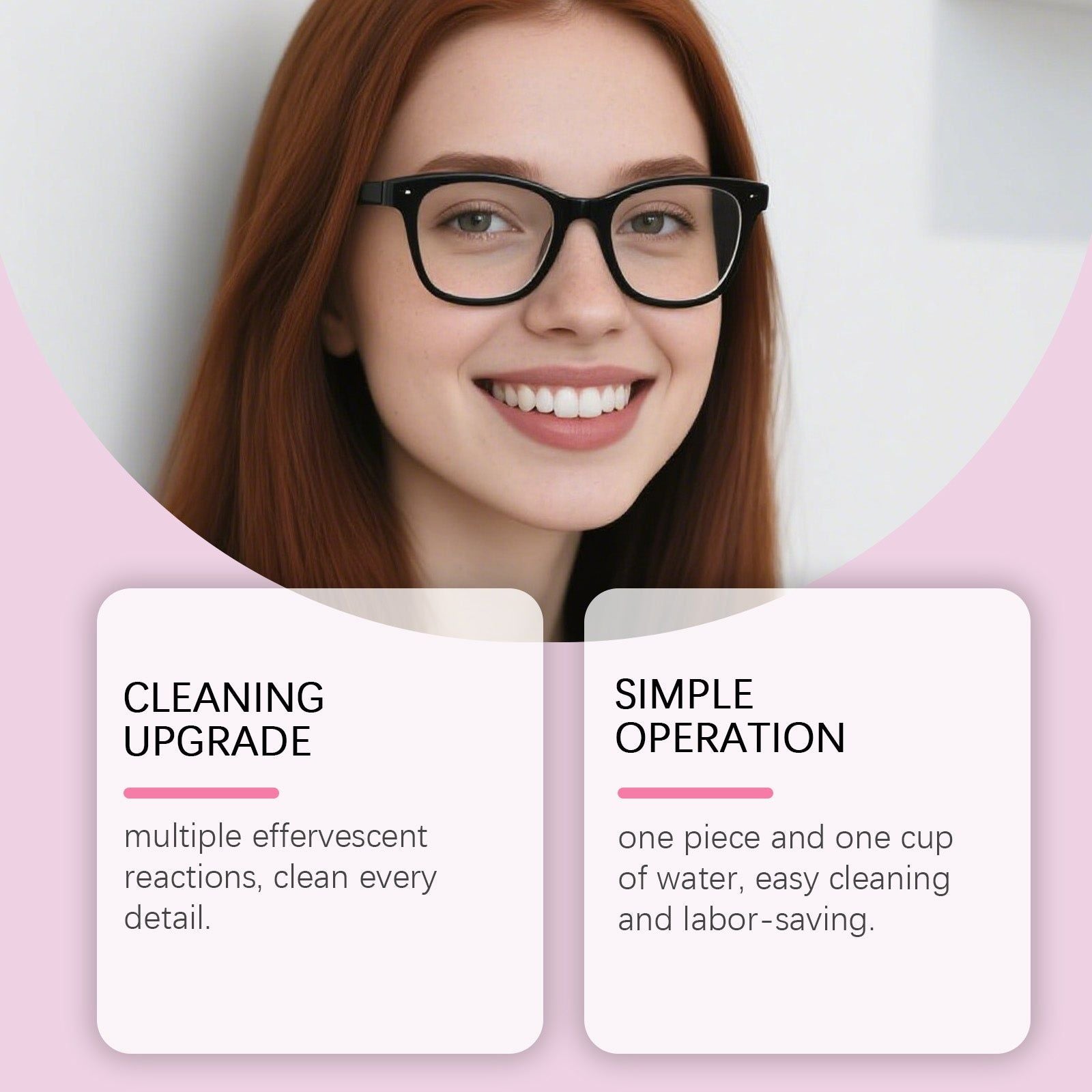 Denture Cleaning Tablets, Effervescent, Fresh, Gentle, Easy to Use, Best Cleaning Supplies ,12pcs