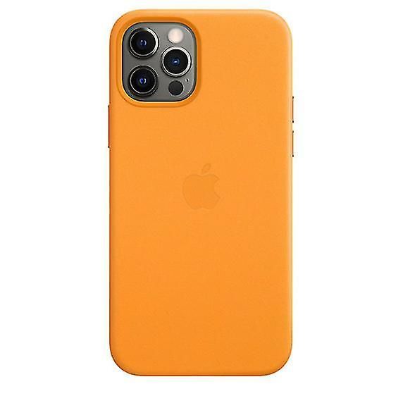 For iPhone 12/12 Pro - Leather Case with MagSafe, Stylish and Protective Phone Cover