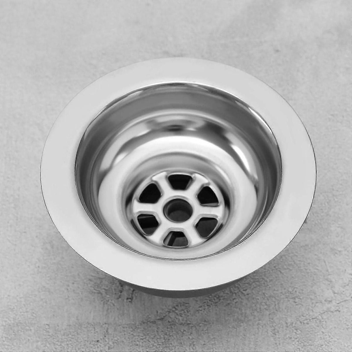 Sink Collection 114mm Stainless Steel Kitchen Sink Basket Strainer Plug Drain Pipe Suitable For 83-90mm Sink Diameter Kitchen Sink Accessories