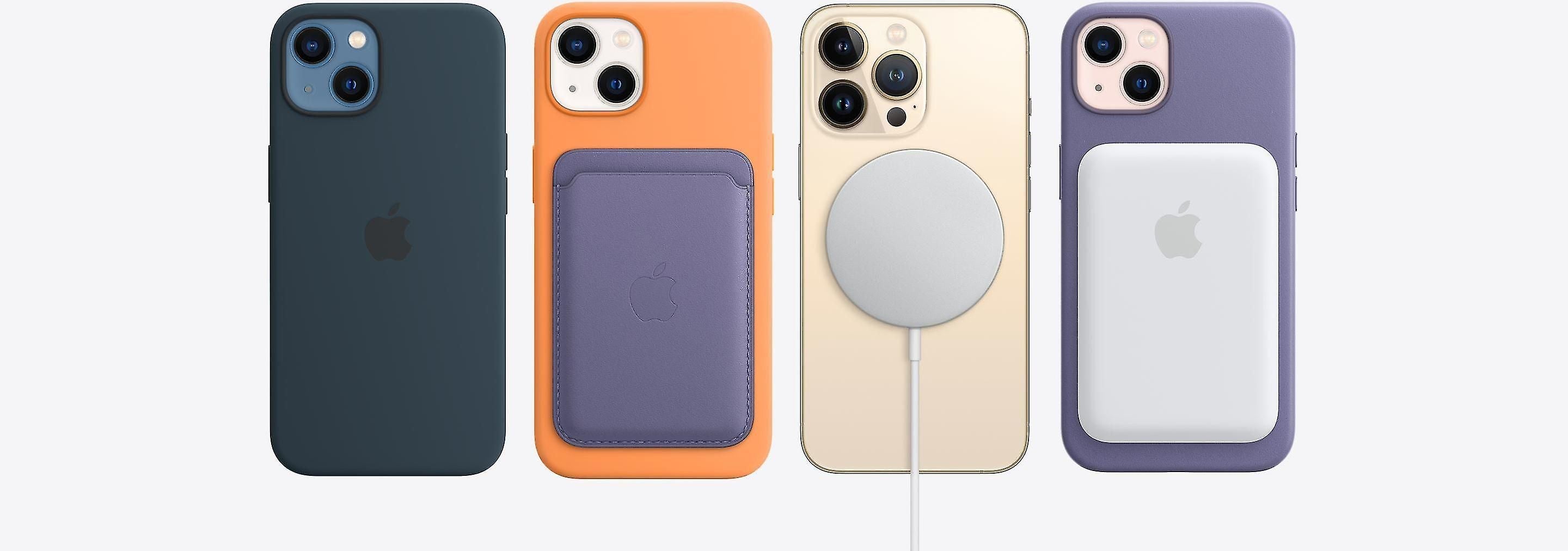 For iPhone 13 Pro - Leather Case with Magsafe, Perfect Protection, Easy Access Design