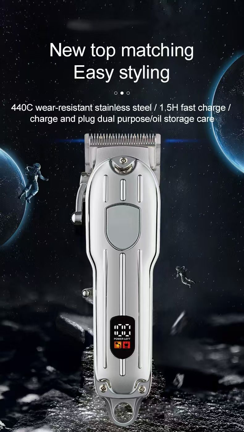 Digital Rechargeable Hair Clipper Kit