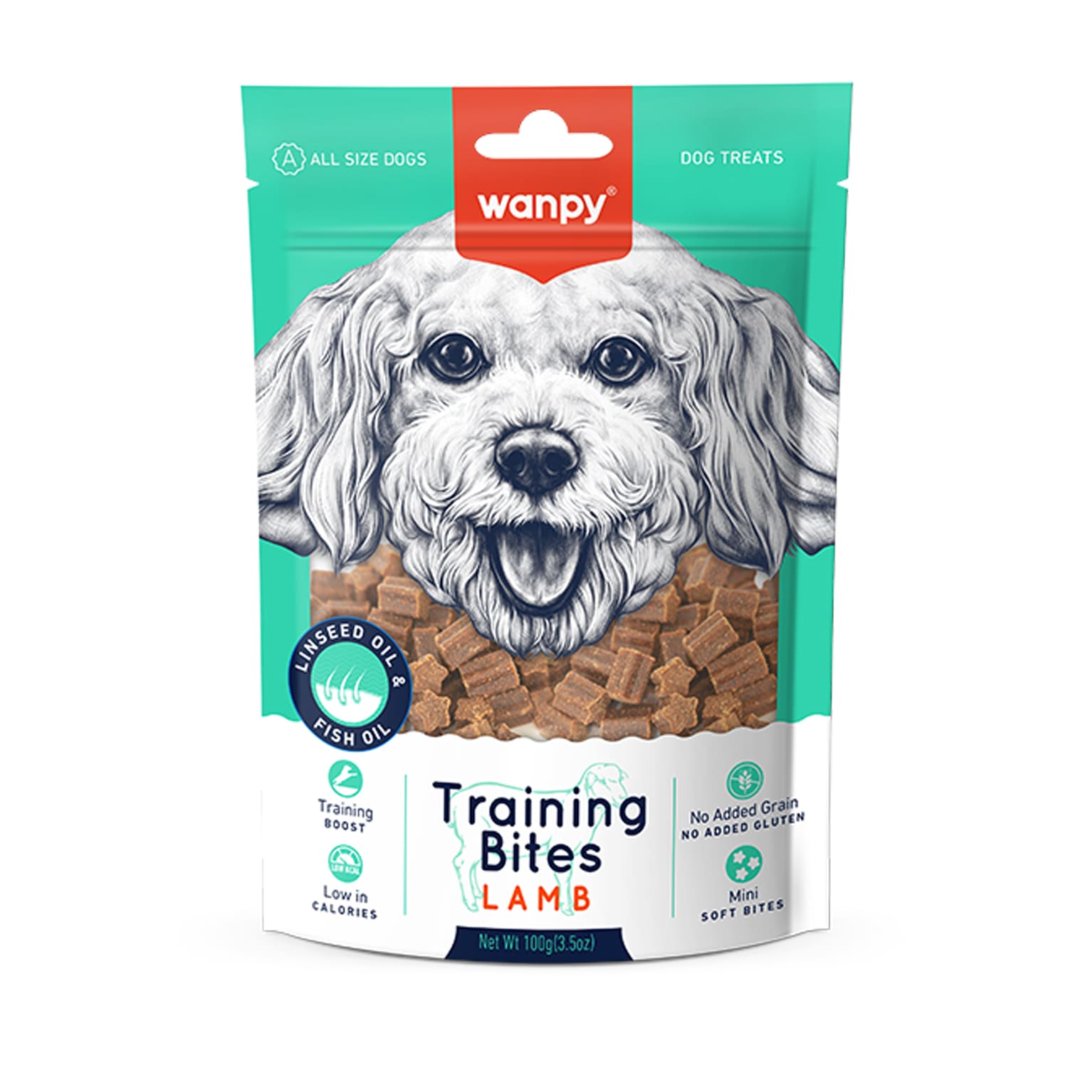 Wanpy Training Bites Lamb Recipe 100g