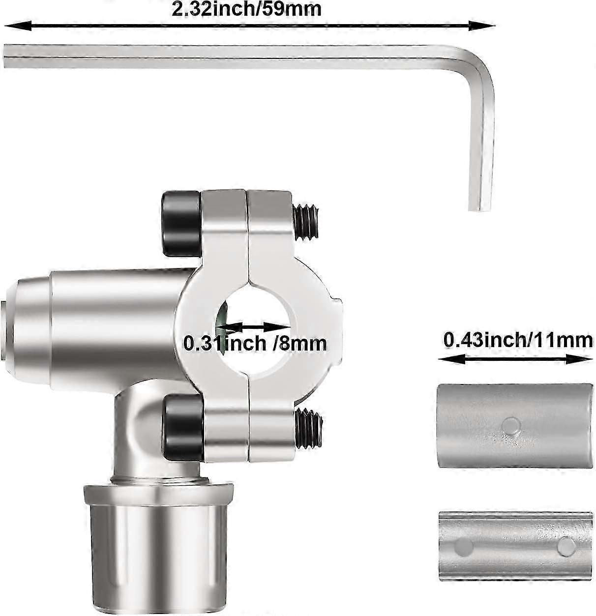 4-pack To Air Conditioner Needle Valve Bpv-31 Punch Plug Valves With 1/4" 5/16" 3/8"
