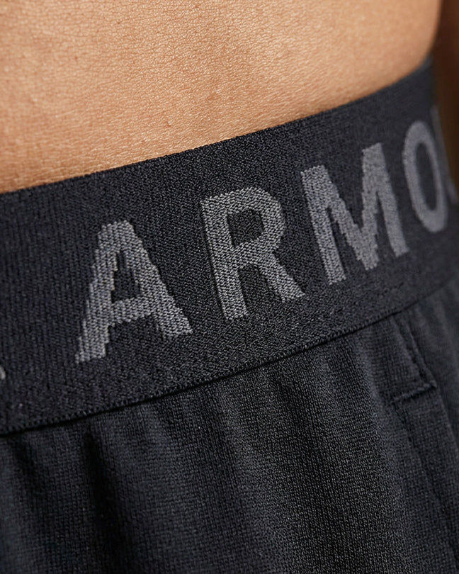 Under Armour black wide jogger