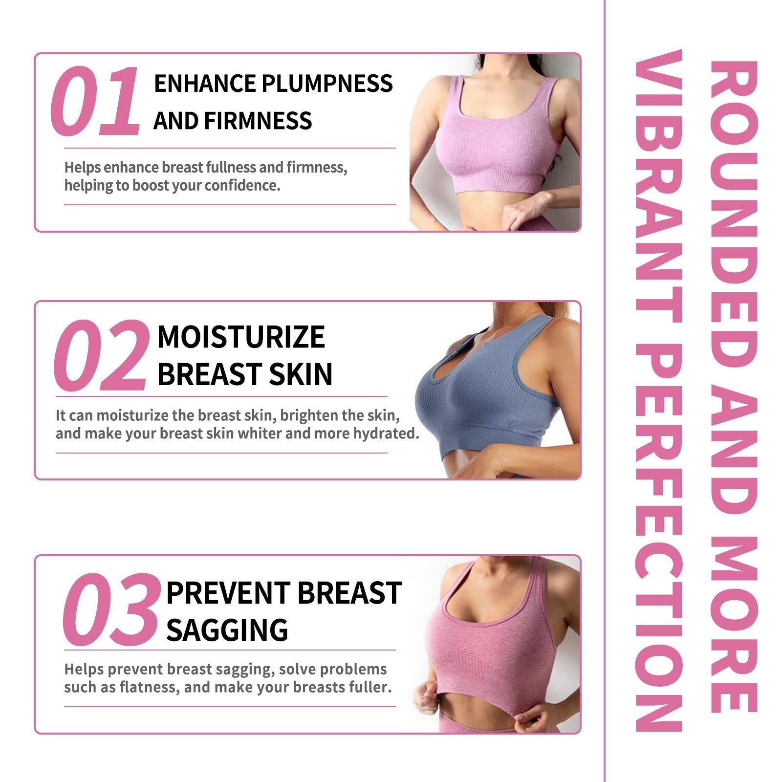 Boost Your Confidence with Lift and Tighten Breast Patch, Firming & Anti-Sagging ,4pieces