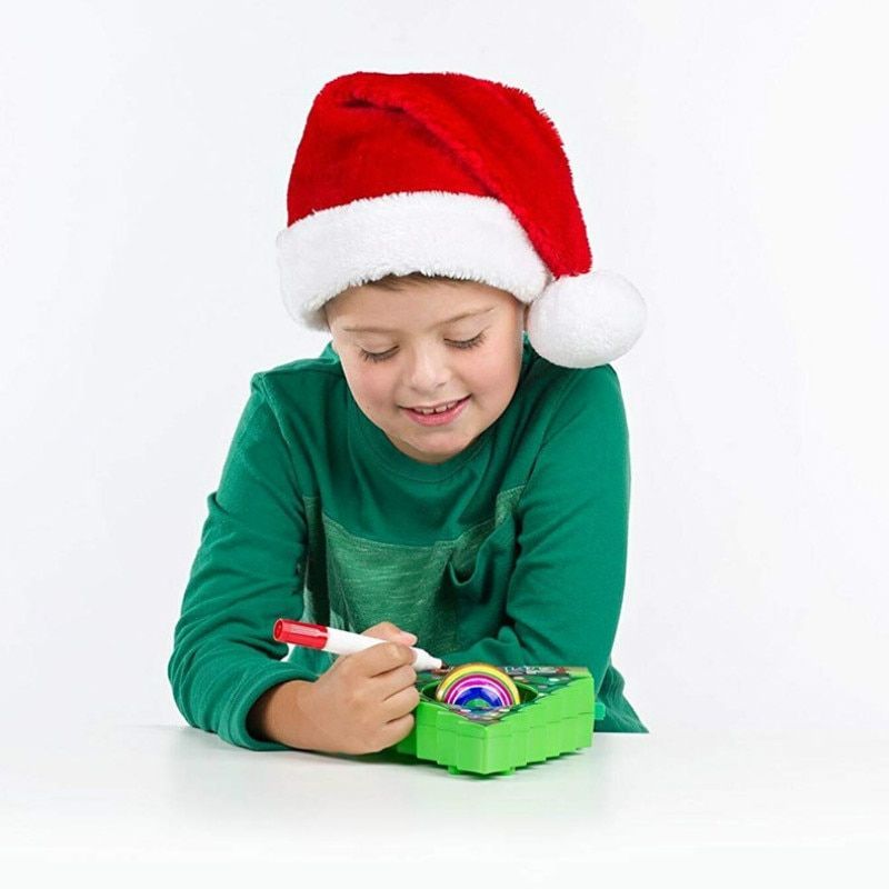 Christmas Tree Ornament Decorating Kit Kids Painted Ball Craft Activity Game DIY Toy