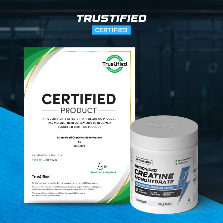 Wellcore Creatine Unflavored 100g