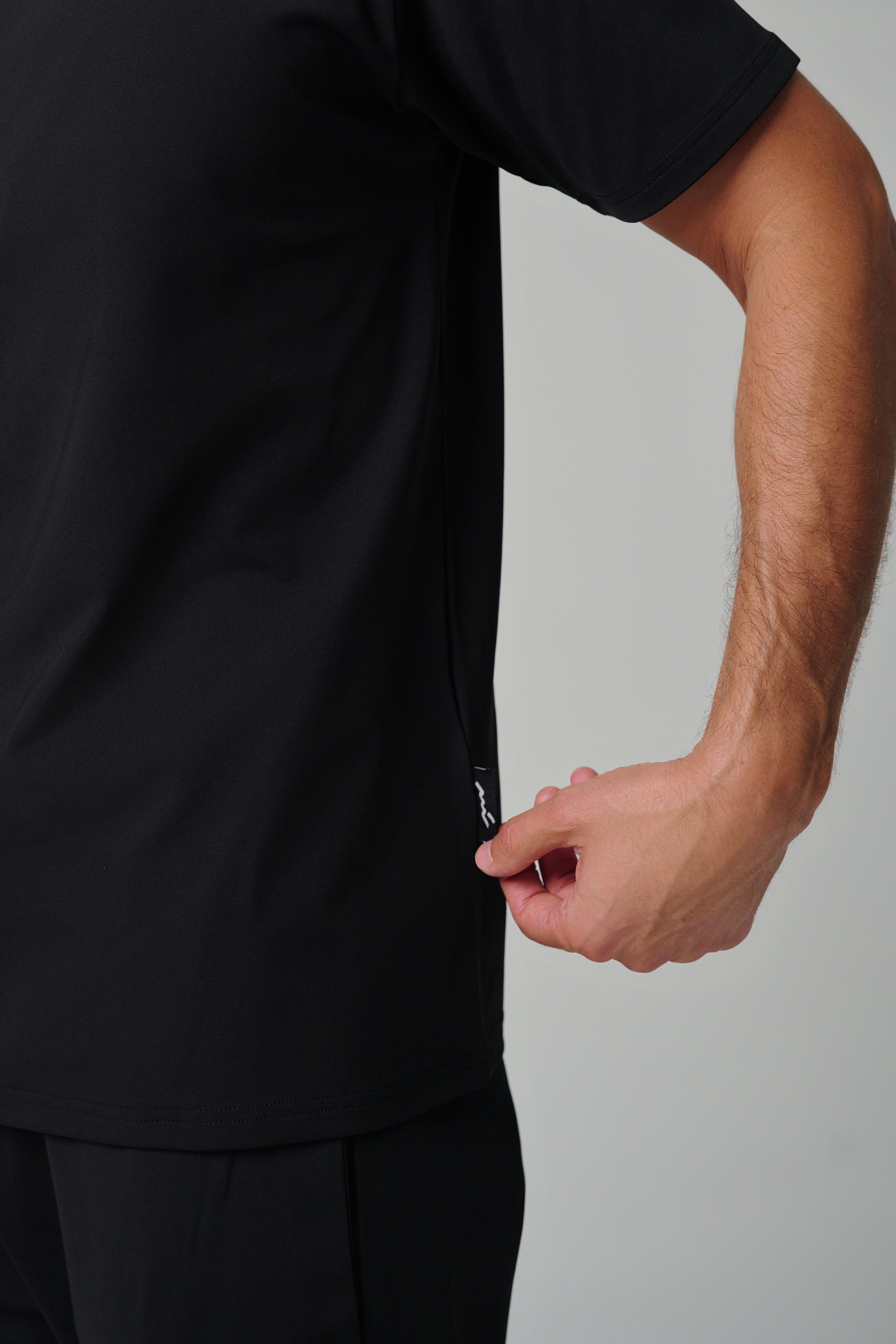 Regular Fit Men T-Shirt - Black