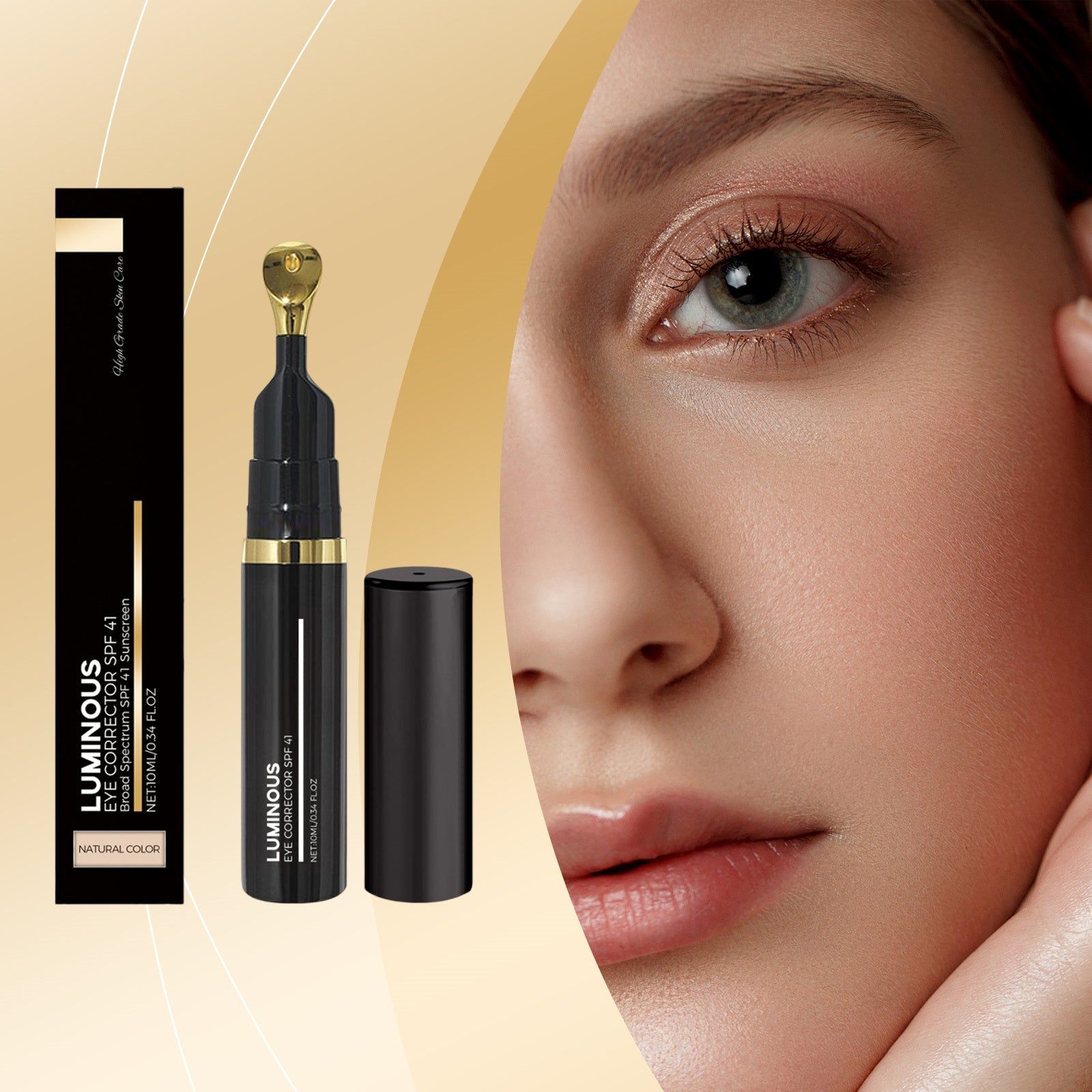 Best Concealer for Dark Circles, Hydrating Under Eye Cover, Natural Radiance ,10ml/box