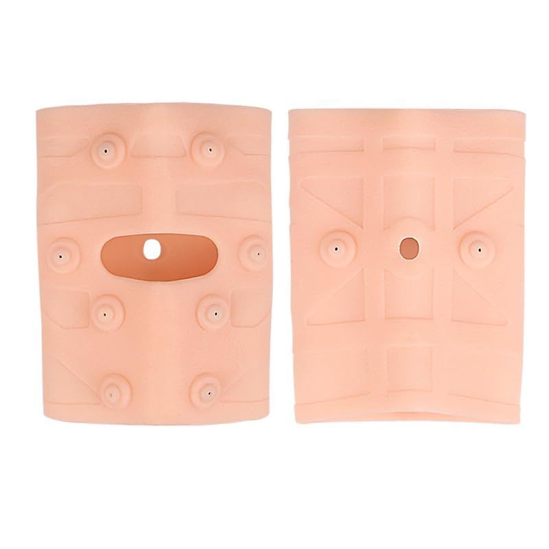 1 Pair Magnetic Knee Brace Silicone Knee Compression Sleeve Support Brace