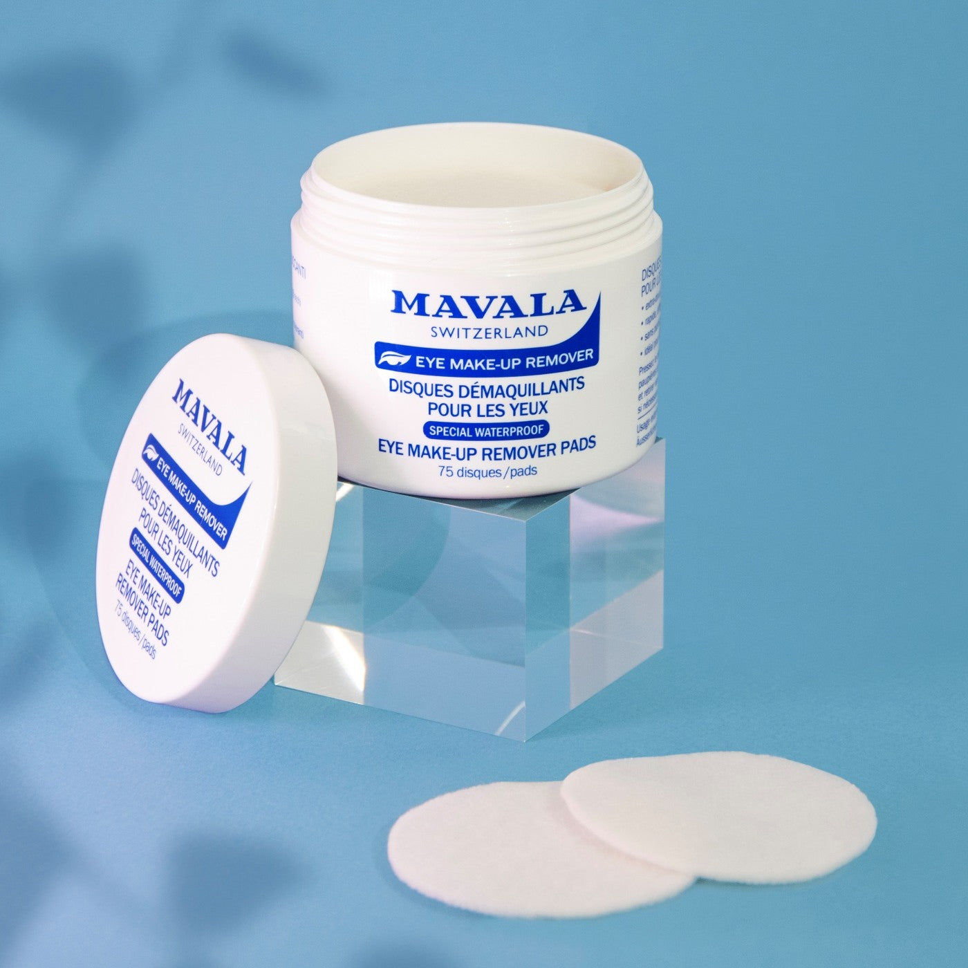 Mavala Eye Make up Remover Pads, 75pcs