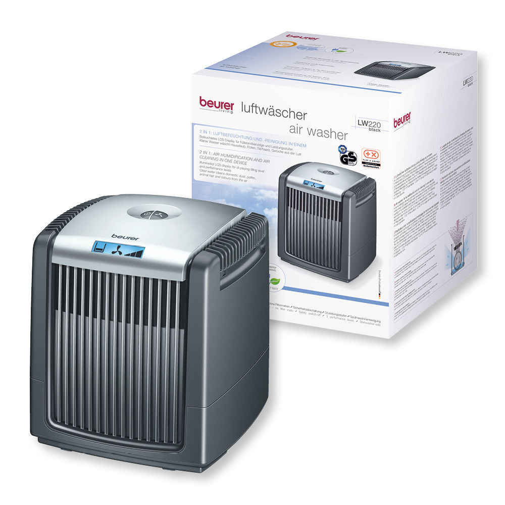 Beurer LW220 Air Humidifier,40 m² & Air Washer