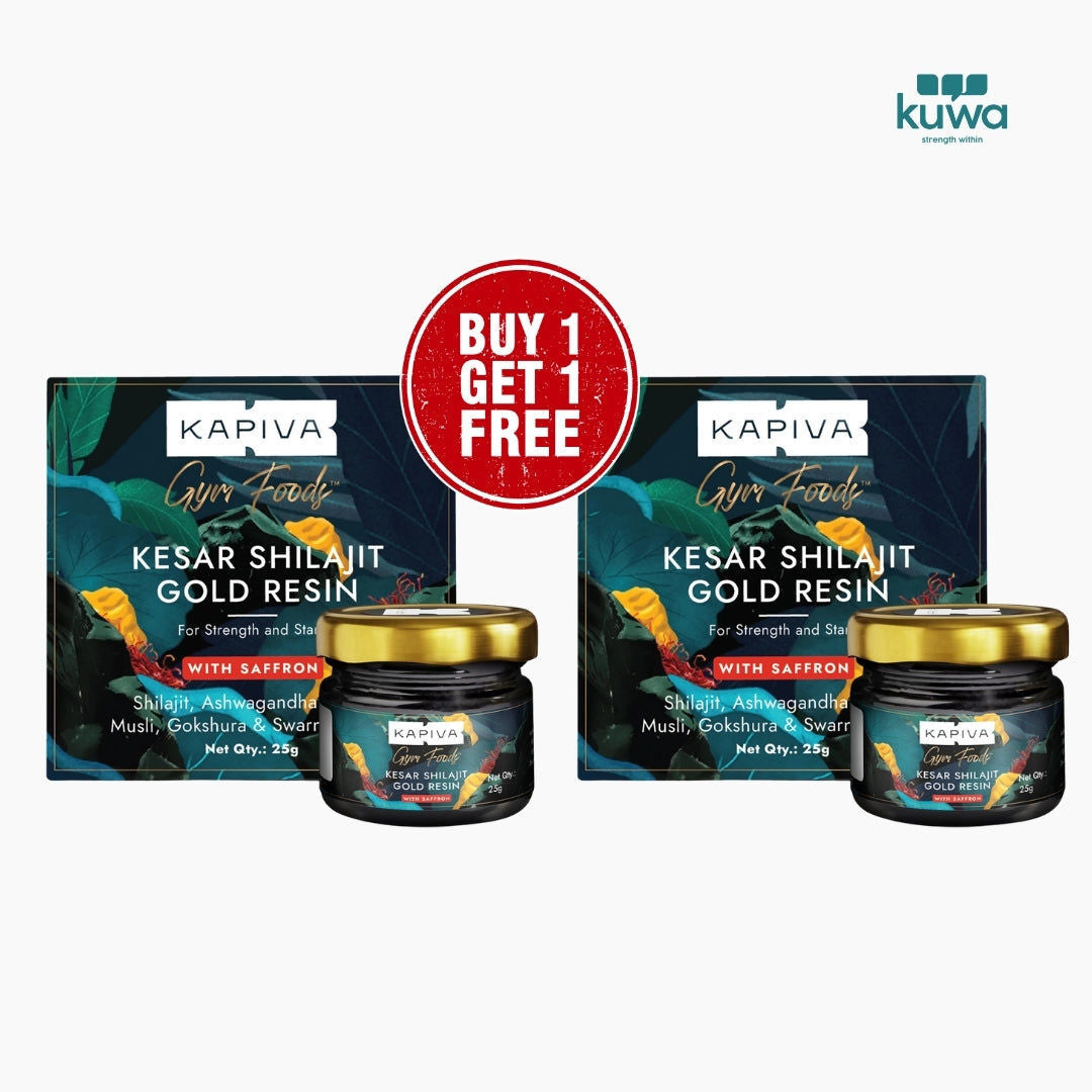 Kapiva Kesar Shilajit Gold Resin Buy 1 Get 1 Free