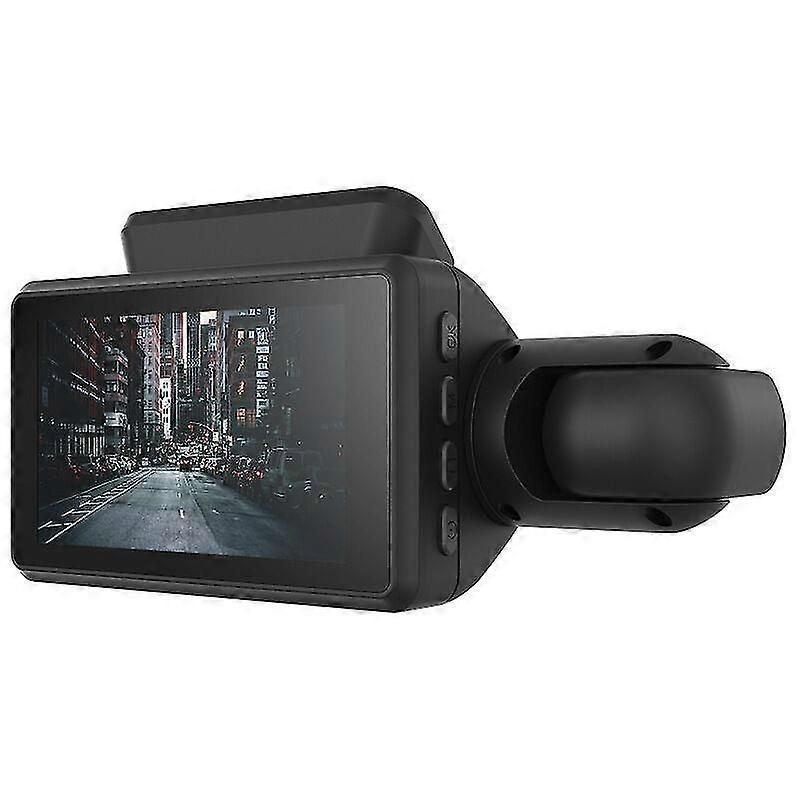 Dashcam Car Camera Front And Rear, Full Hd, 140 Wide Angle, Loop Recording, Parking Monitoring, Front + Interior, 1pc. zxin