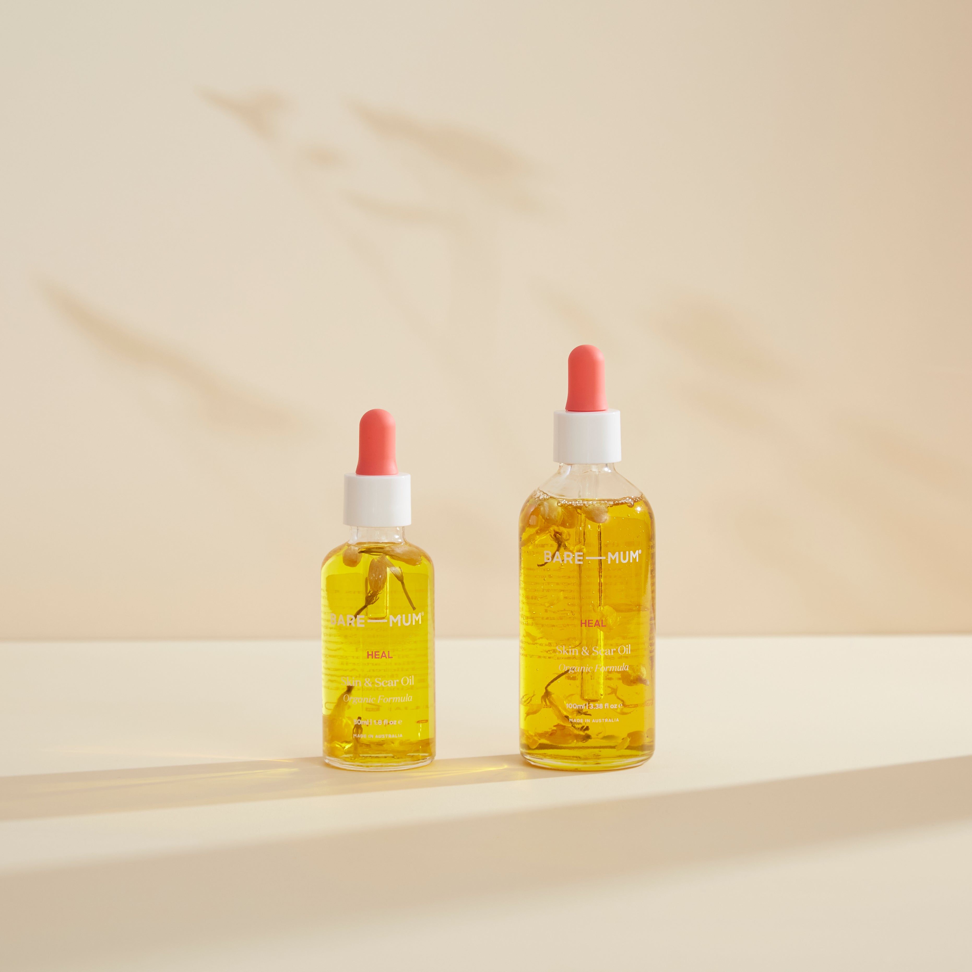 زيت BareMum للبشرة والندبات