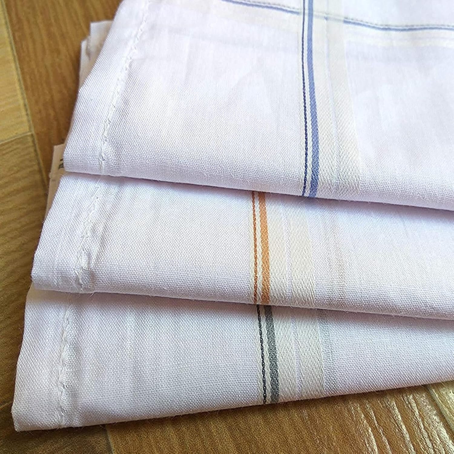 Set of 24 Cotton Hankies for Men Handkerchief Collection